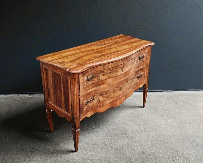 Commode - Walnoot, Wortelnotenhout - Veneziano uit de 18e, Antiek en Kunst, Antiek | Overige Antiek
