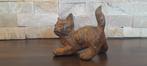 Pierre Chenet (XX-XXI) - sculptuur, Le Chat joueur - 7.8 cm, Antiek en Kunst