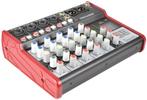 Citronic CSM-6 Mixer Met USB/Bluetooth En Delay Effect, Nieuw