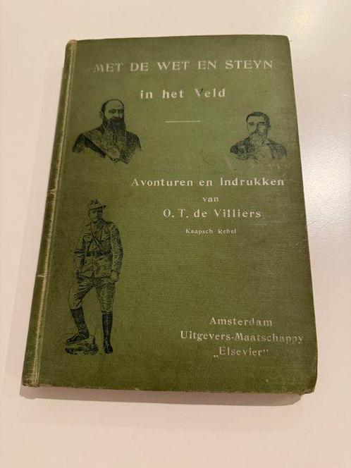 Ockie T. de Villiers - Met de Wet en Steyn in het Veld -, Antiek en Kunst, Antiek | Boeken en Manuscripten