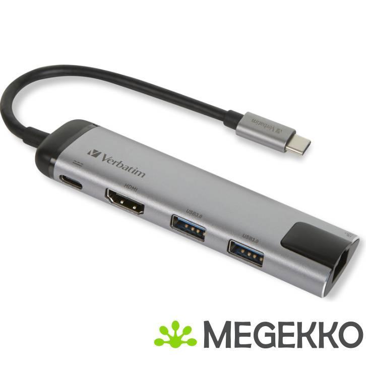 Verbatim 49141 interface hub USB 3.0 (3.1 Gen 1) Type-C 1000, Informatique & Logiciels, Ordinateurs & Logiciels Autre, Envoi