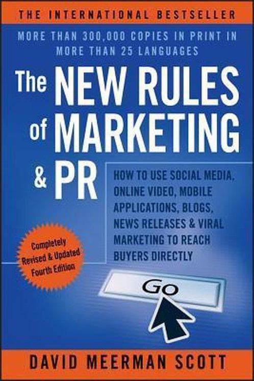 The New Rules of Marketing & PR 9781118488768, Boeken, Taal | Engels, Gelezen, Verzenden