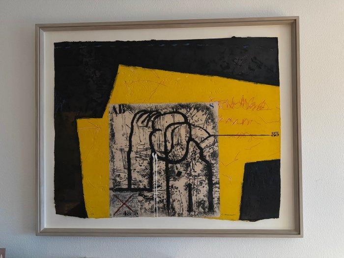 James Coignard (1925-2008) - Personnage a la main, Antiquités & Art, Antiquités | Autres Antiquités