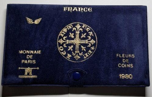 Frankrijk. Year Set (FDC) 1980 avec ailes  (Zonder, Postzegels en Munten, Munten | Europa | Euromunten