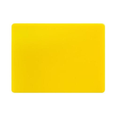 Snijplank | LDPE | Geel | 450x300x10(h)mm Hygiplas, Zakelijke goederen, Horeca | Keukenapparatuur, Nieuw in verpakking, Verzenden
