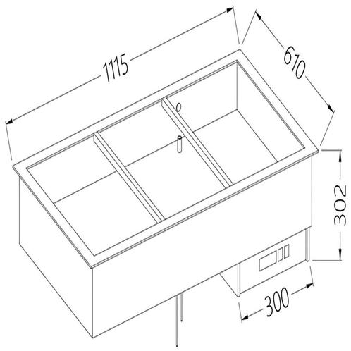 Bain-marie element 3 GN 1/1, Articles professionnels, Horeca | Équipement de cuisine, Envoi