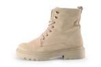 Nelson Veterboots in maat 38 Beige | 5% extra korting, Kleding | Dames, Schoenen, Verzenden, Beige, Overige typen, Zo goed als nieuw