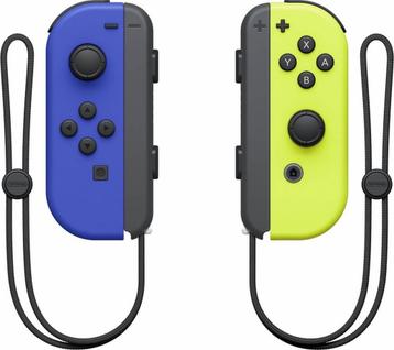 Nintendo Switch Joy-Con Controller paar - Blauw en Neon Geel beschikbaar voor biedingen