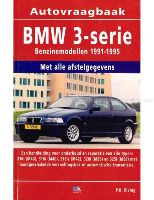 1991 - 1995 BMW 3 SERIE BENZINE | DIESEL VRAAGBAAK, Auto diversen, Handleidingen en Instructieboekjes