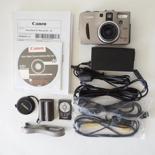 Canon PowerShot G1 Appareil photo numérique, Audio, Tv en Foto, Fotocamera's Digitaal