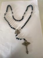 Antiek Rozenkrans - Zilver, Onyx - 1910-1920 - Rozenkrans, Antiek en Kunst