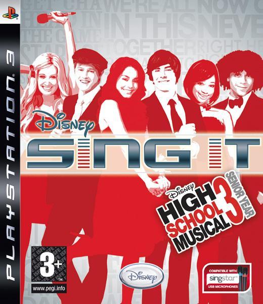 Disney Sing It! High School Musical 3 Senior Year-Standaard, Games en Spelcomputers, Games | Sony PlayStation 3, Ophalen of Verzenden