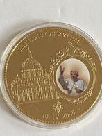Europa. lingot 1/500 once (.999) or + coffret token vatican, Postzegels en Munten