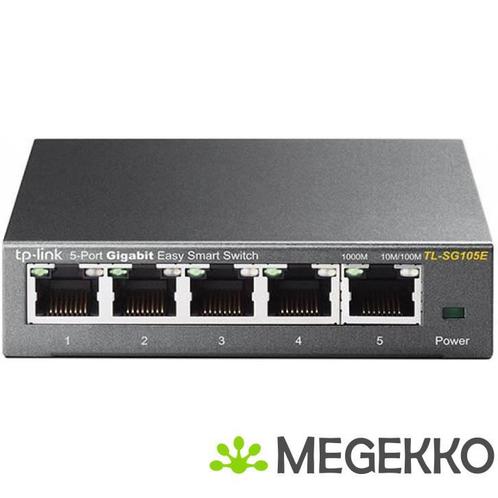TP-Link 5-Port Gigabit TL-SG105E, Computers en Software, Overige Computers en Software, Nieuw, Verzenden
