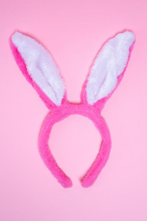 Haarband Konijn Fuchsia Roze Diadeem Konijnenoren Oren Oortj, Kleding | Dames, Carnavalskleding en Feestkleding, Nieuw, Ophalen of Verzenden