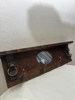 Kapstok - Antieke Houte met Gedetailleerde Houtsnijwerk en