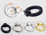 Set van 5 metalen ringen (zwart), handgrepen, Doe-het-zelf en Bouw, Gereedschap | Overige machines, Nieuw, Verzenden