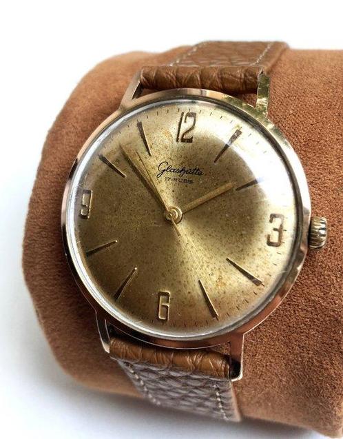 GUB Glashütte - Big size (cal. 70.1) - Sans Prix de Réserve, Handtassen en Accessoires, Horloges | Heren