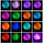 3D RGB Sterren Maan Galaxy Lamp 20cm met Afstandsbediening -, Verzenden, Nieuw
