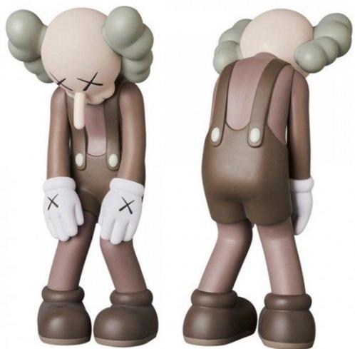 Kaws (1974) - Kaws Small Lie Brown 2017, Antiquités & Art, Art | Peinture | Moderne