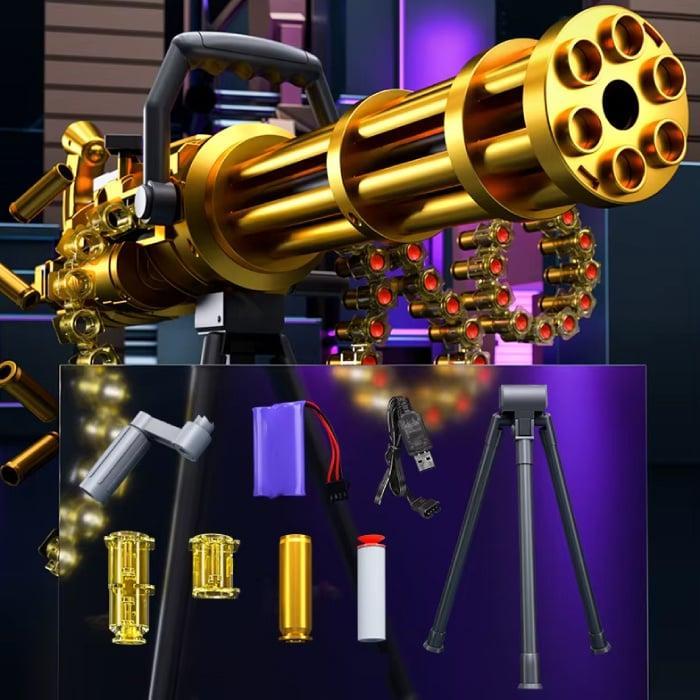 Soft Bullet Geweer - Gatling Gun Model Speelgoed Shell, Kinderen en Baby's, Speelgoed | Overig, Nieuw, Verzenden