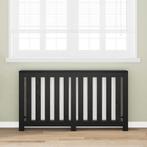 vidaXL Radiator Cover Zwart Eiken 149 x 20 x 82 cm Bewerkt, Bricolage & Construction, Chauffage & Radiateurs, Verzenden