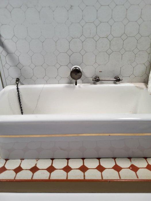 Märklin - Meuble-jouet badkamer - 1910-1920 - Allemagne, Antiquités & Art, Antiquités | Jouets