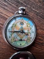 Masonic Pocket Watch/ Made in Gt. Britain/ Stamped -, Collections
