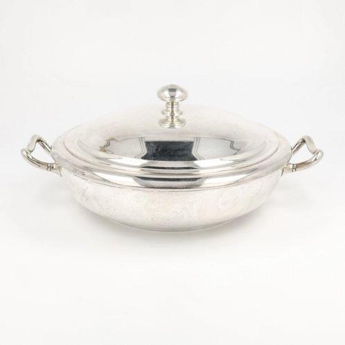 J.M. van Kempen - Terrine - Soupière - Argent 833, Antiek en Kunst, Antiek | Zilver en Goud