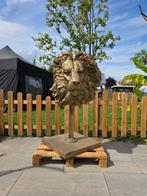 Decoratief ornament - Europa - XXL Leeuwenkop op basis