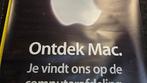 Original Apple Outdoor Dealer Banner Ontdek Mac Heavy Duty
