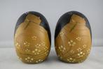 Antieke Kokeshi-poppen - Hout - Okamoto Usaburo - Japan -
