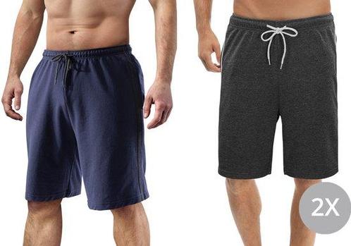 2eChoix | Milanoro - Lot de 2 shorts sportifs et, Sport en Fitness, Vechtsporten en Zelfverdediging, Ophalen of Verzenden