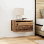 vidaXL Wandkastje voor Bed with Oud hout 50 x 36 x 30 cm, Verzenden, Nieuw