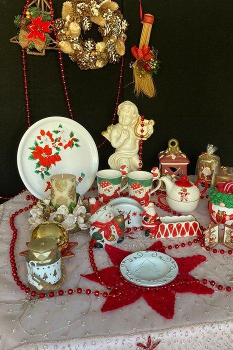 Kerstdecoratie (25) - Hout, Keramiek, Diversen, Kerst