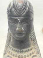 Vuurbok (2) - Gietijzer - antieke vuurbokken sphinx, Antiek en Kunst