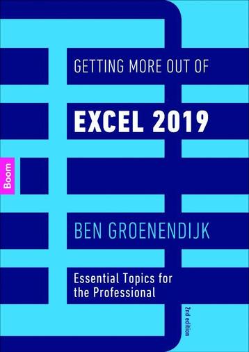 Getting More Out of Excel 2019 9789024402281 Ben Groenendijk, Verzenden, Ben Groenendijk