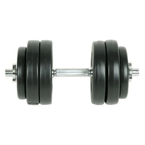 vidaXL 9-delige Halterset 15 kg, Sport en Fitness, Fitnessmaterialen, Nieuw, Verzenden