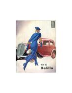 1934 FIAT BALILLA BROCHURE HONGAARS