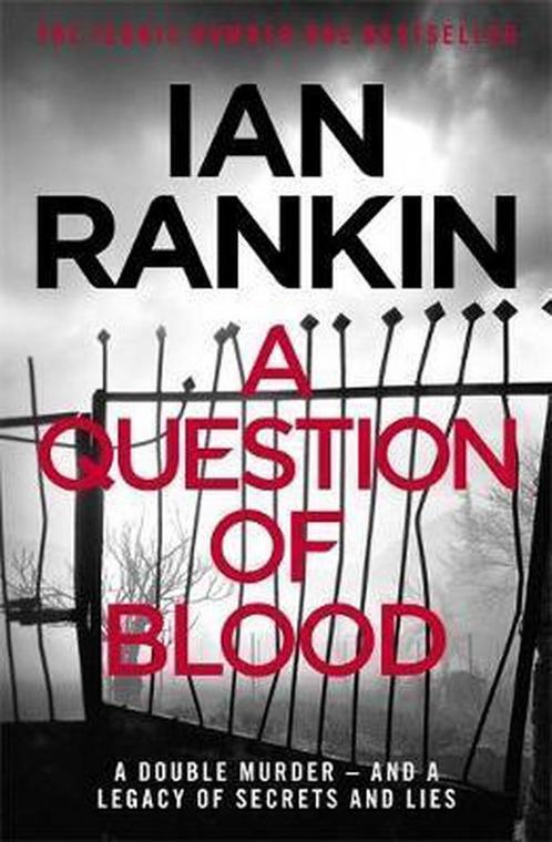 A Question of Blood An Inspector Rebus Novel A Rebus Novel, Boeken, Overige Boeken, Gelezen, Verzenden