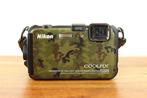 Nikon Coolpix AW100 Camouflage, Waterbestendig Appareil, Nieuw