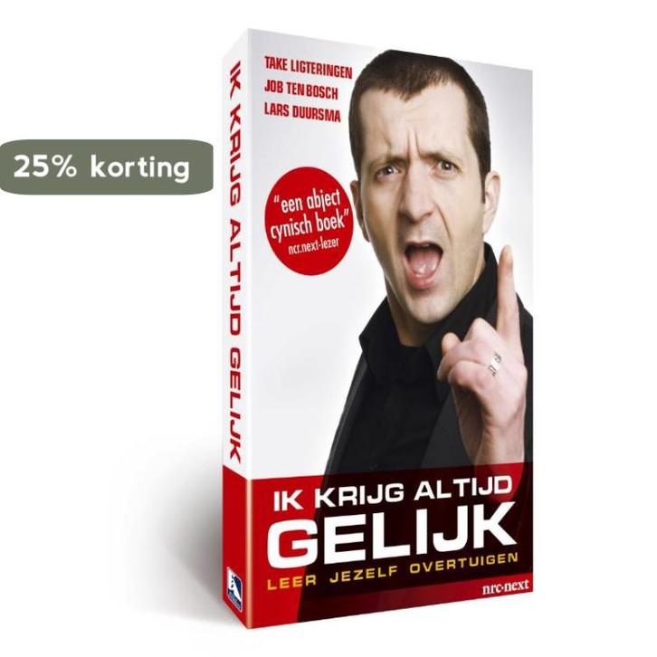 Ik krijg altijd gelijk 9789085104896 L. Duursma, Boeken, Hobby en Vrije tijd, Zo goed als nieuw, Verzenden
