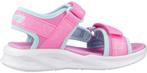 Skechers Sola Glow Zandal - Meisjes Sandalen - Roze, Verzenden
