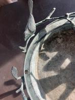 Vogelbad - Brons, Antiek en Kunst