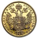 Oostenrijk. Austria Gold Modern Restrike 1 Ducat Prooflike, Postzegels en Munten