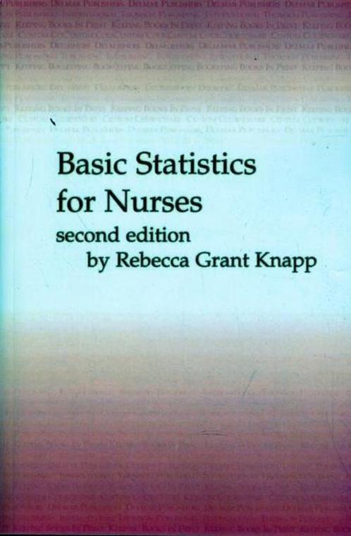 Basic Statistics for Nurses 9780827342712, Boeken, Overige Boeken, Gelezen, Verzenden