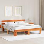 vidaXL Bedframe met hoofdeinde - Bruin - 180x200 cm -, Huis en Inrichting, Slaapkamer | Bedden, Verzenden, Nieuw