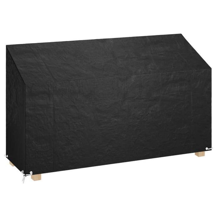 vidaXL Tuinbankhoes met 8 oogjes 210x70x70/88 cm polyetheen, Tuin en Terras, Tuinmeubel-accessoires, Nieuw, Verzenden