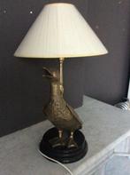 Tafellamp - Zinklegering - Franse tafellamp eend
