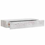 Zwevend Schap met Lade 60cm MDF | OP = OP | Betongrijs, Huis en Inrichting, Woonaccessoires | Wandplanken en Boekenplanken, Verzenden
